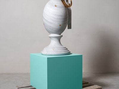 Sculpture FABERGÉ GRANATE