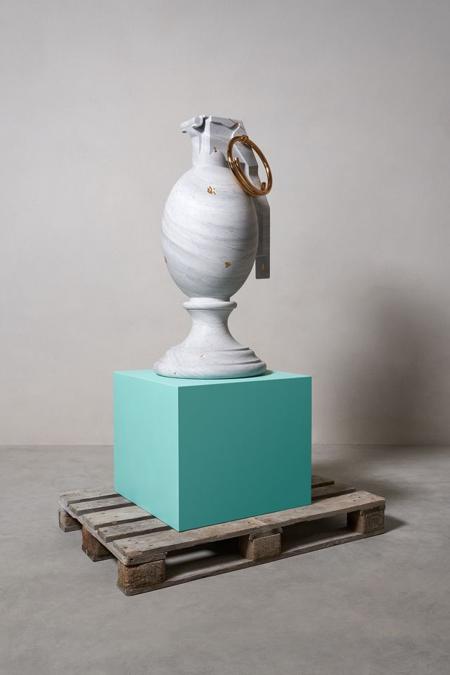 Sculpture FABERGÉ GRANATE