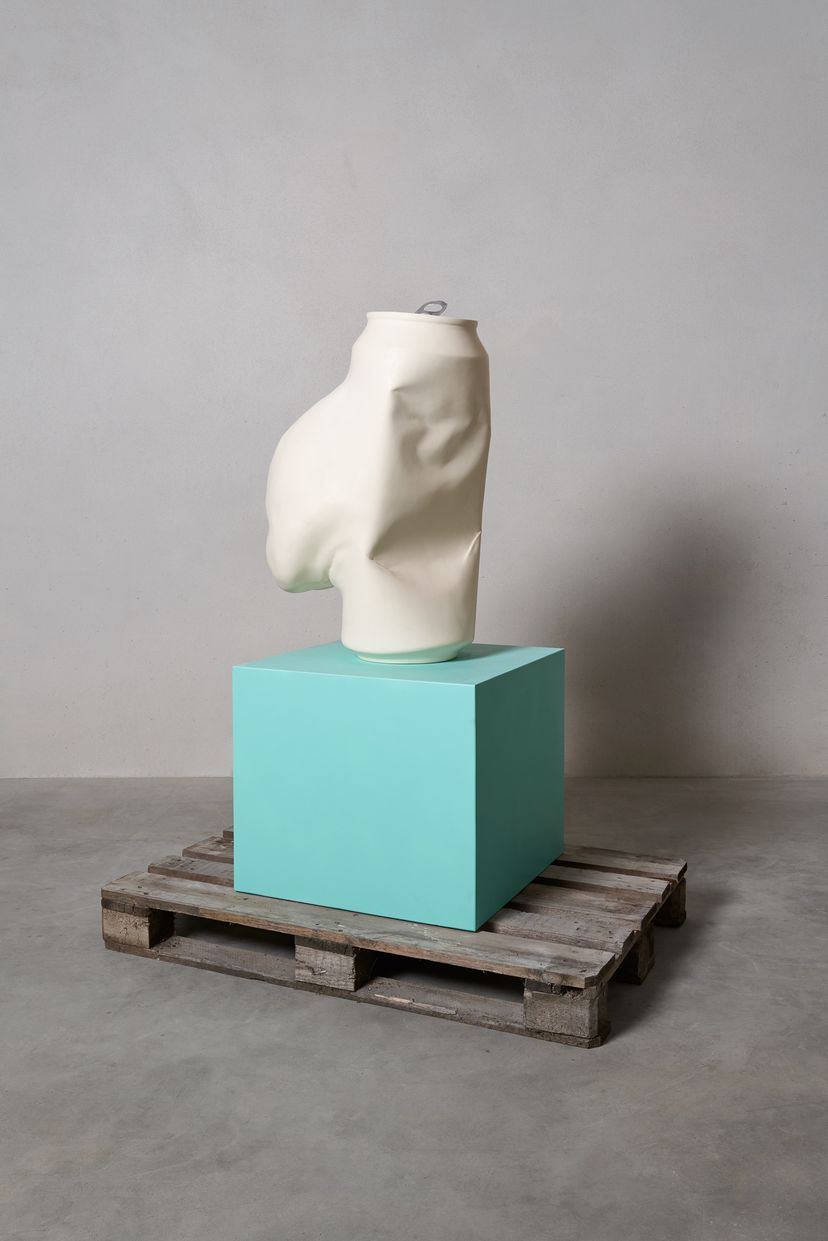 Sculpture BEER BELLY CAN XL