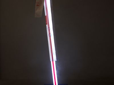 Sculpture STRAW LAMP