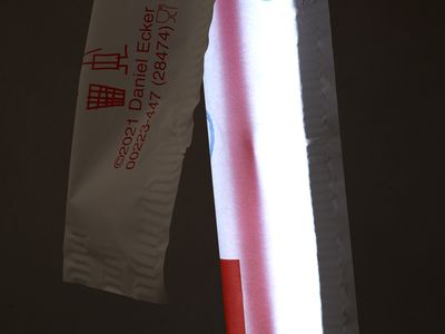 Sculpture STRAW LAMP